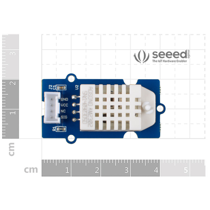 Dimensions du module Grove Temperature & Humidity Sensor Pro (DHT22/AM2302) 101020019