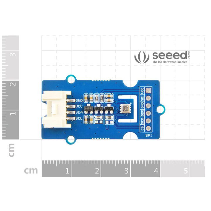 Dimensions du module Grove Temperature, Humidity, Pressure and Gas Sensor BME680 101020513