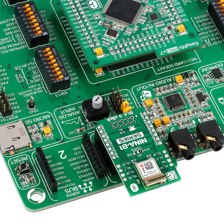 Exemple d'utilisation du module bluetooth BLE3 Click - NINA-B1 - MIKROE-2471