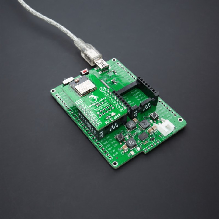Usage du module Bluetooth BLE 9 Click - EFR32BG22 - MIKROE-4487