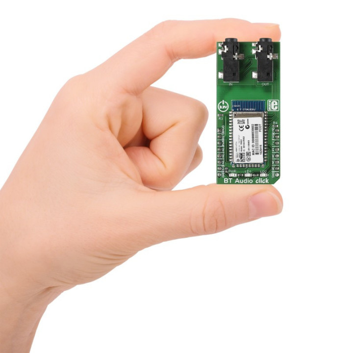Détail du module Bluetooth BT Audio Click RN52 - MIKROE-2399