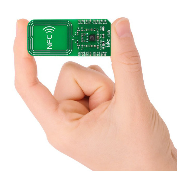 Détail du module NFC Click 13,54 MHz MIKROE-2395