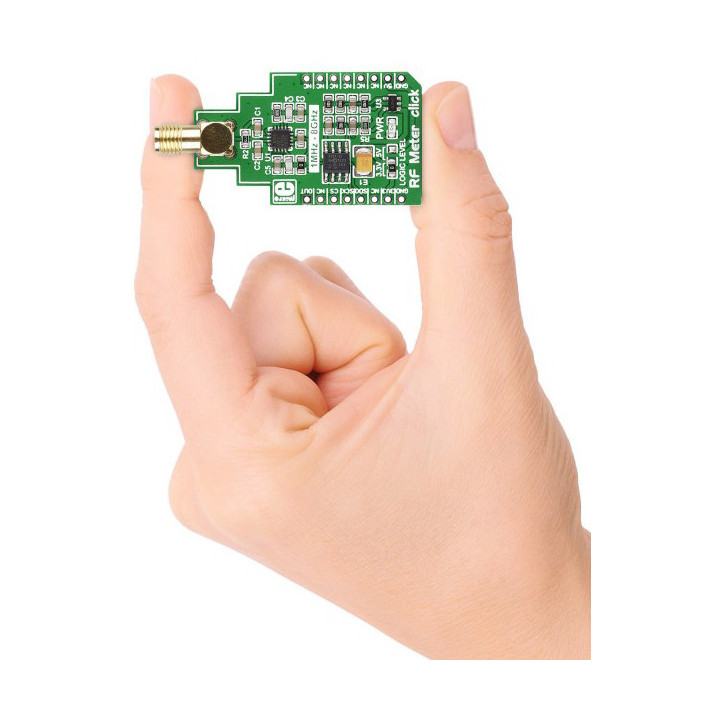 Détail du module RF Meter Click ADA8318 - MIKROE-2034