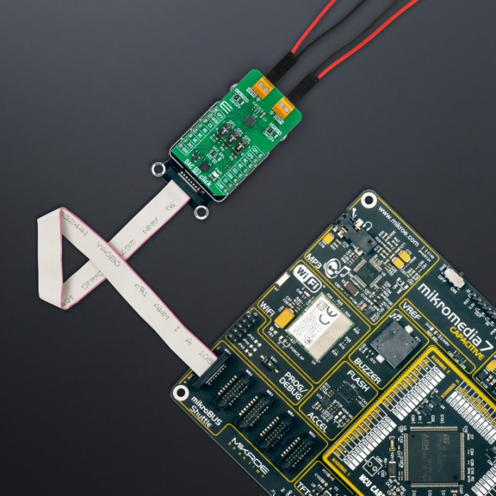 Usage du convertisseur DAC 18 click - MIKROE-6137 base DAC539G2-Q1