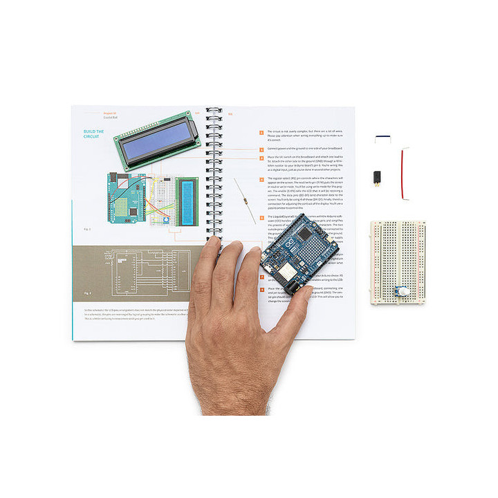 Starter kit Arduino officiel K020007 en Français made in Italie