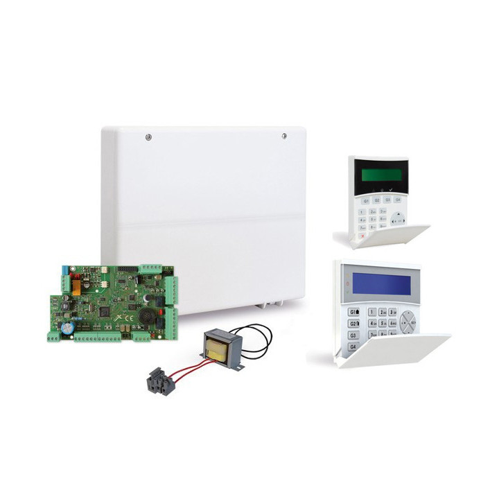 Centrale d' alarme filaire X864V avec 2 claviers