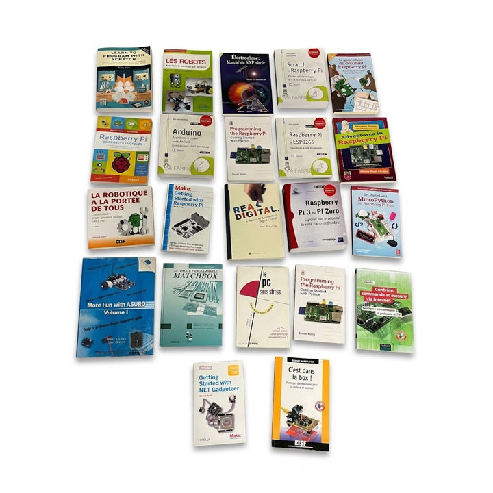 Assortiment 22 ouvrages techniques
