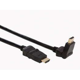 Cordon HDMI inclinable (5 m) - noir