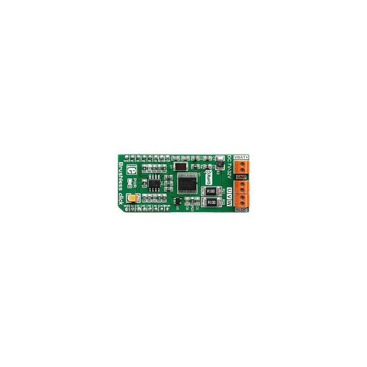 MIKROE-2441 : Brushless Click - commande moteur brushless pour arduino