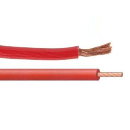 Câble OFC 1x6mm (rouge)  - 1