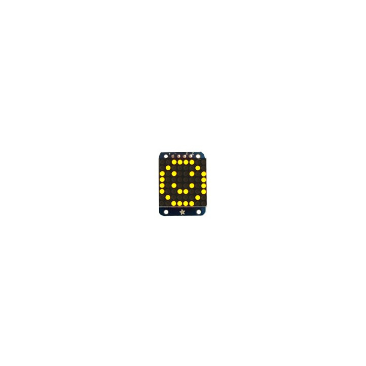 Mini matrice à leds jaunes compatible grove  - 1