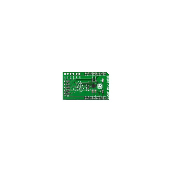 Accéléromètre et gyroscope 6DOF IMU 2 click MIKROE-2337