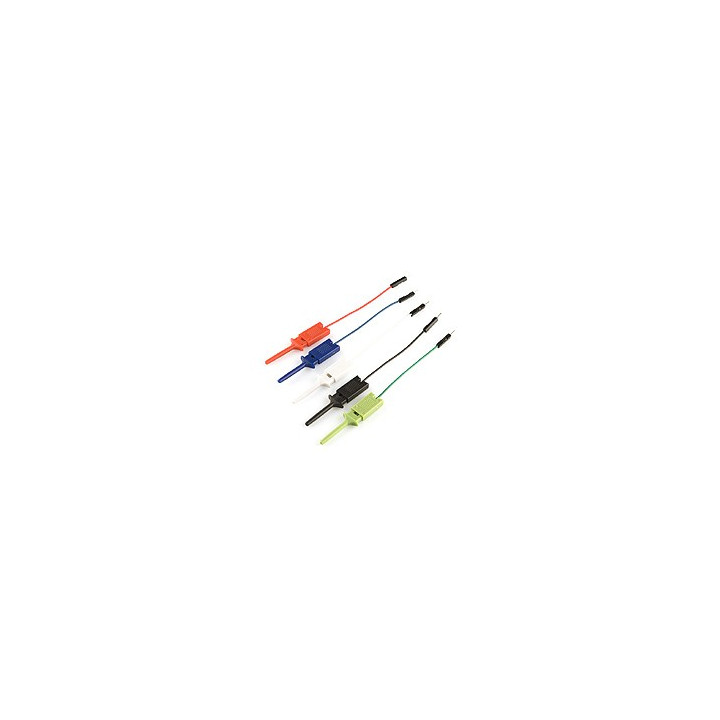 5 câbles avec grip-fil et embout mâle  - 1