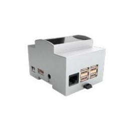 Boitier rail DIN pour ordinateur mono-carte Raspberry 3