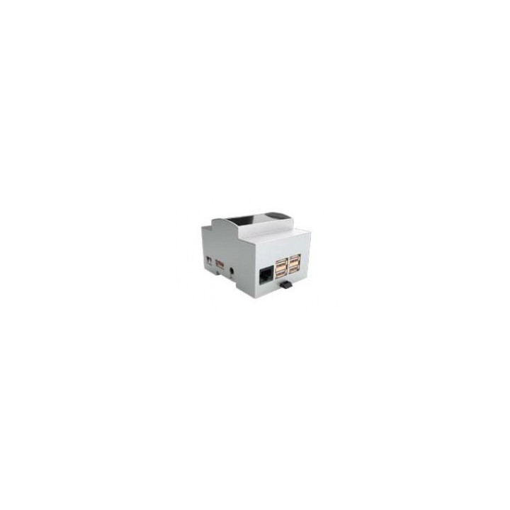 Boitier rail DIN pour ordinateur mono-carte Raspberry 3