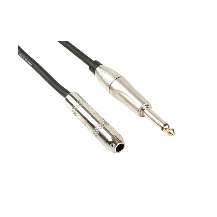 Cordon jack 6.35mm mâle - femelle (5m)  - 1