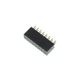 Connecteur femelle 2x8 (double) pour CI  - 1