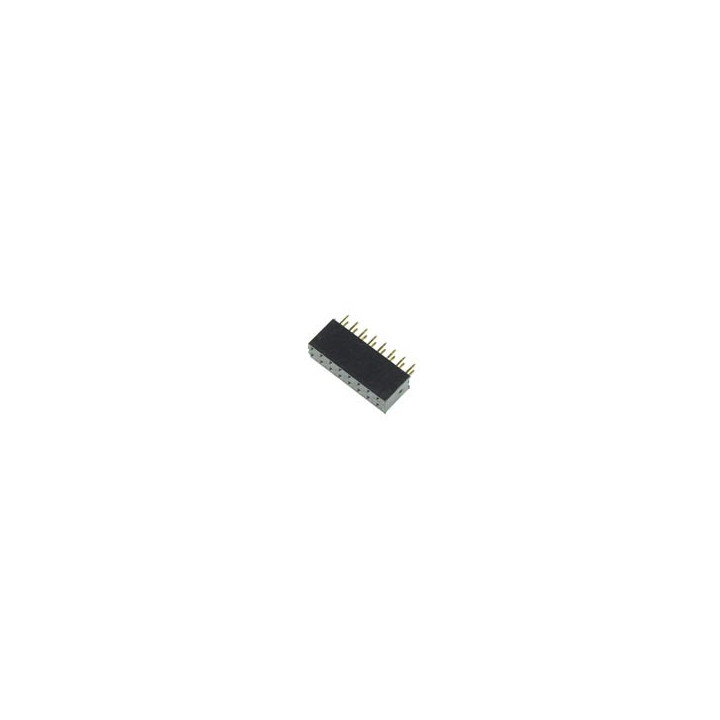 Connecteur femelle 2x8 (double) pour CI  - 1