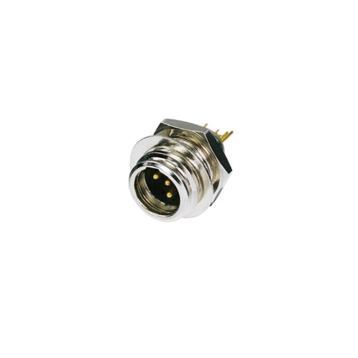 Connecteur mini XLR mâle 4 broches  - 1