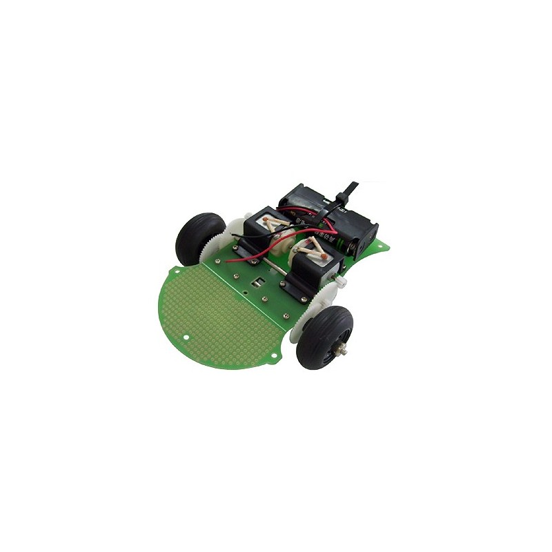 CHASRP-1 Châssis robot mobile roulant (2 roues) pour arduino et STEM