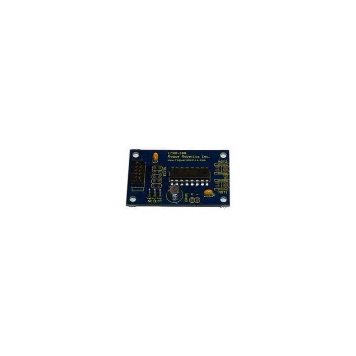 Platine double pont en H (1 A) pour commande moteur cc par arduino