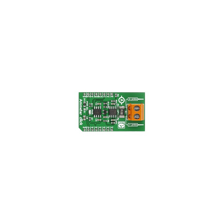 MIKROE-2377 - Ammeter click - Capteur de courant (0,1 à 1 A)