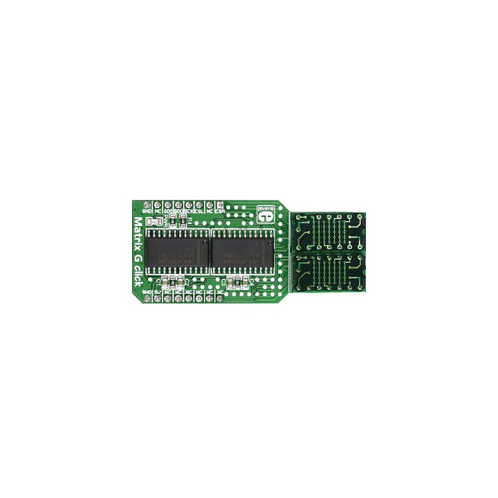 Matrice à leds Matrix R Click MIKROE-2246