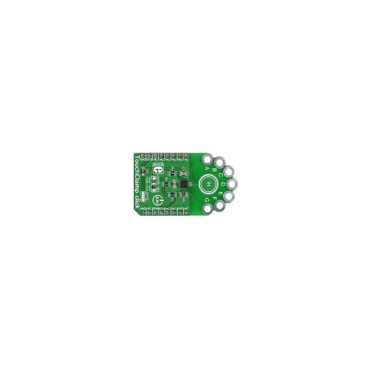 MIKROE-2294 : TouchClamp Click Board - Capteur capacitif 7 entrées