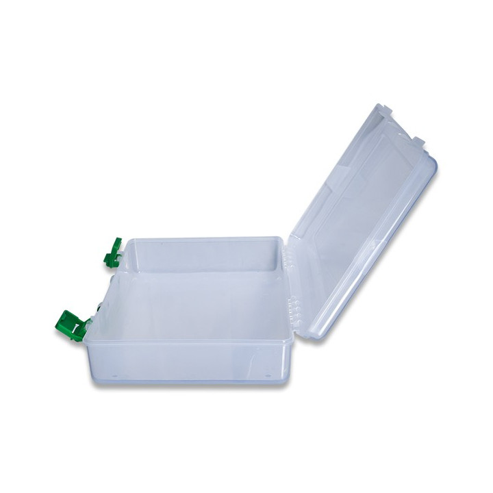 Mallette de rangement 33 cm transparente  - 1