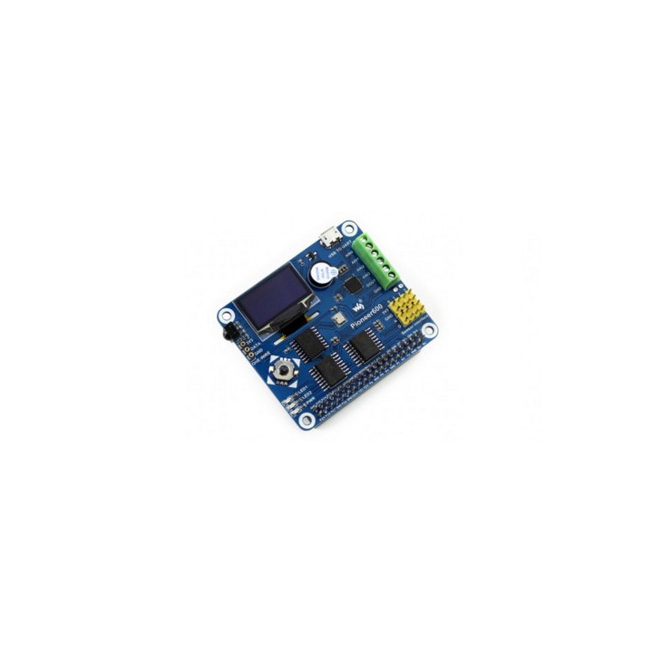 Platine d'évaluation Oled + capteurs "Pioneer600" pour Raspberry 3