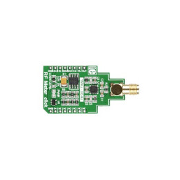 Module RF Meter Click avec ADA8318 + ADC MCP320 pour mesure radio