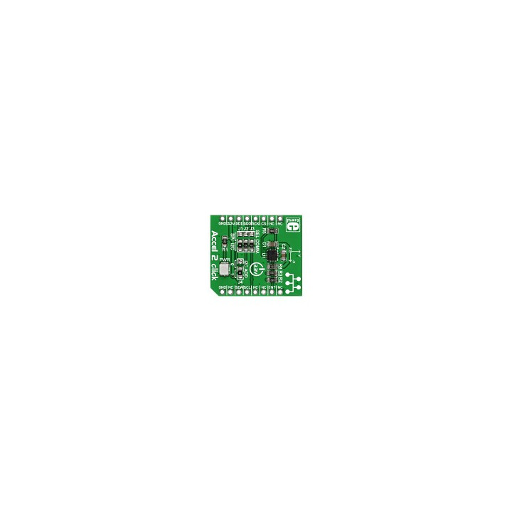 Accéléromètre 3 axes Accel 2 click MIKROE-1905