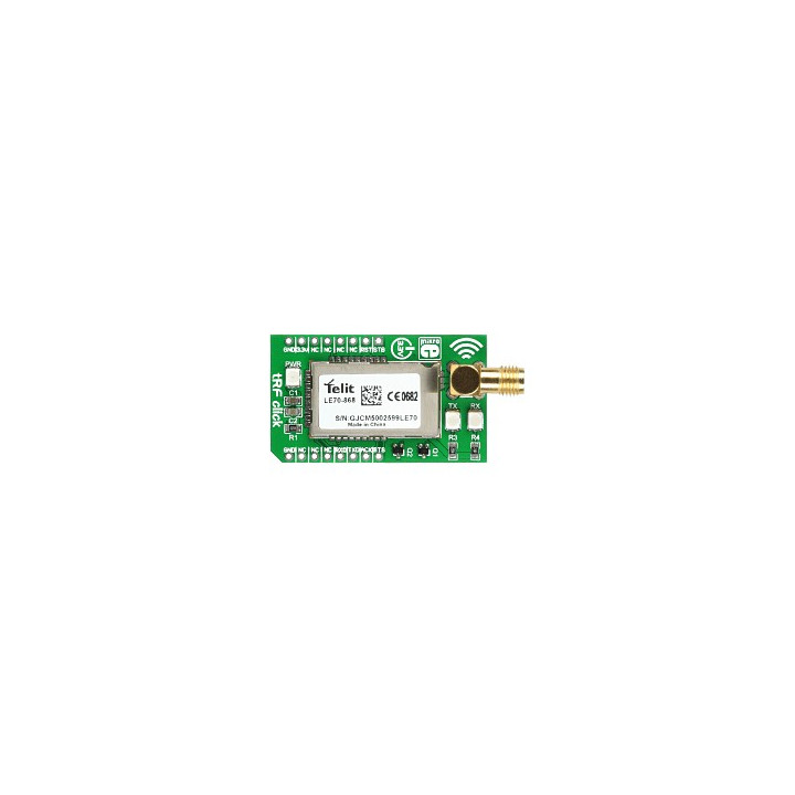 MIKROE-1535 Module tRF click avec transceiver Telit LE70-868 500 mW