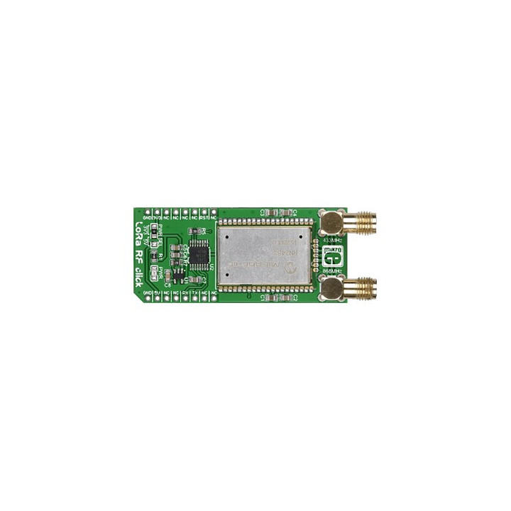 MIKROE-1997 Module RF click RN2483 Stack LoRaWAN™ Class A