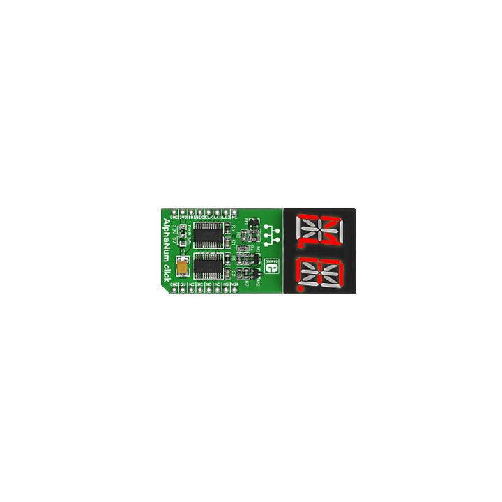 Module segments alphanumérique AlphaNum R Click MIKROE-1864