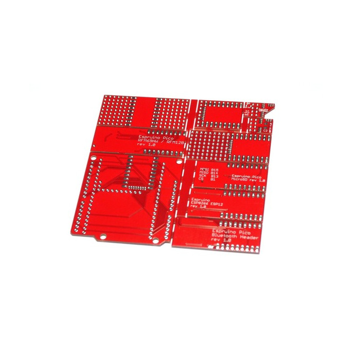 Circuits imprimés d'adaptation pour module Espruino Pico
