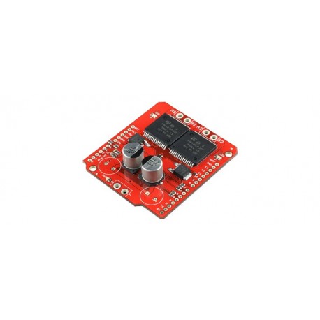 DEV-10182: Platine Shield "DC Monster Moto" commande moteur arduino DEV-10182: Platine Shield "DC Monster Moto" commande moteur arduino