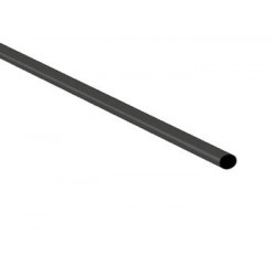 Gaine thermoretractable 2.4mm (noir) - 1