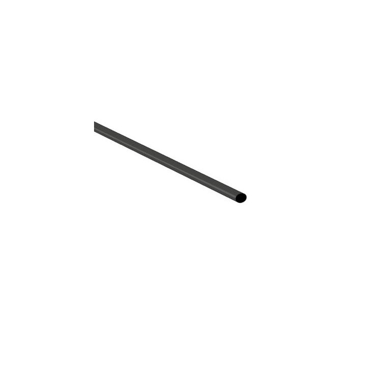 Gaine thermoretractable 2.4mm (noir)  - 1