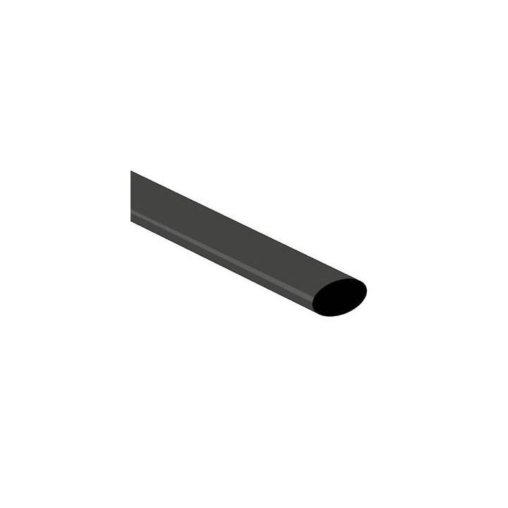 Gaine thermo rétractable 9.5mm (noir)  - 1