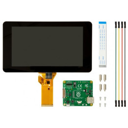 Afficheur graphique 7" couleur (800 x 480 pixels) pour Raspberry 3