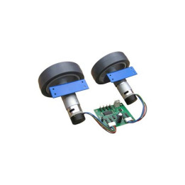 PACK/DM23 Ensemble 2 moteurs cc et platine de pilotage I2C/Série