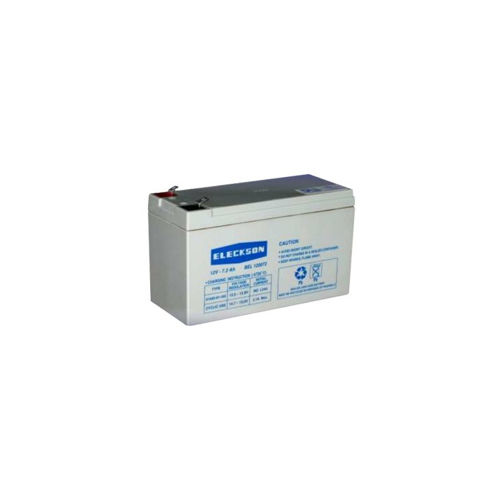 Batterie au plomb 12V / 7,2 Ah  - 1