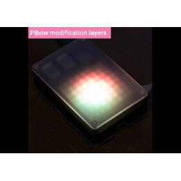 PIM063 Plaque Pibow Frosted diffused (option boitier Pibow)