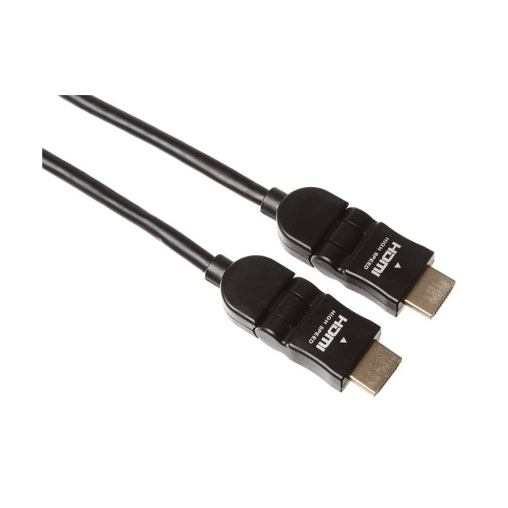 Cordon HDMI inclinable (0,75 m) - noir