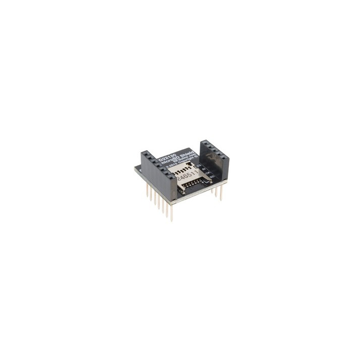 RFD22130 - RFduino - MicroSD Shield (option poir module RFDuino)
