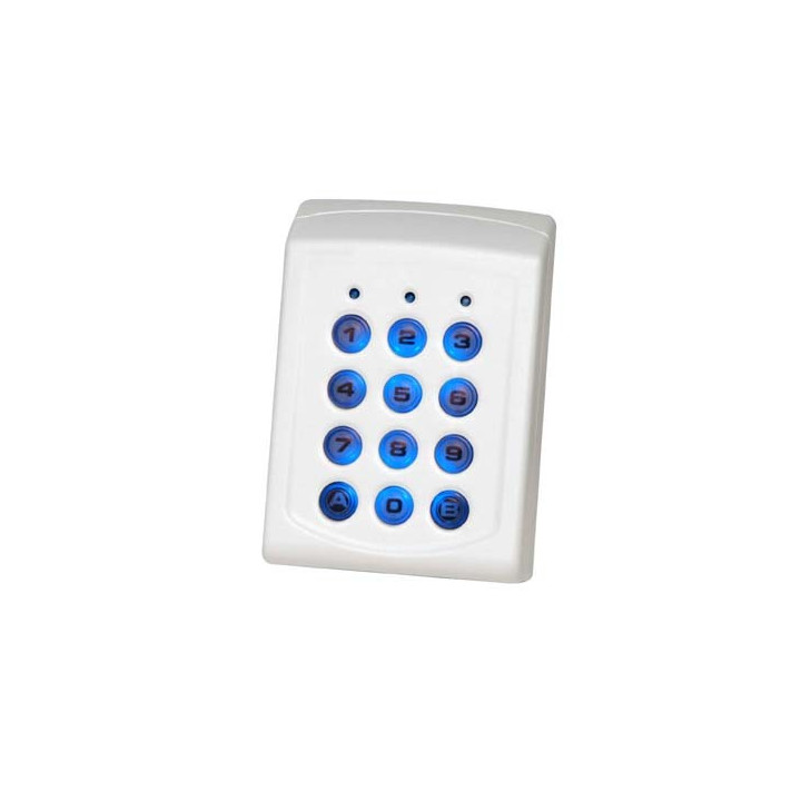 Clavier codé polycarbonate autonome 2 relais CLAVC-03