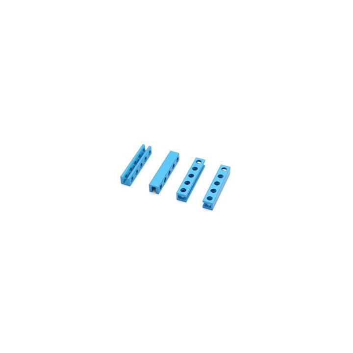 Profilé makeblock "Beam0808-40-Blue" pour robot, STEM et arduino