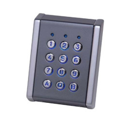 Clavier codé métal anti-vandal 2 relais  - 1