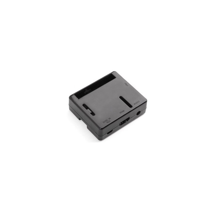 Boitier plastique noir pour ordinateur mono-carte Raspberry Pi A+